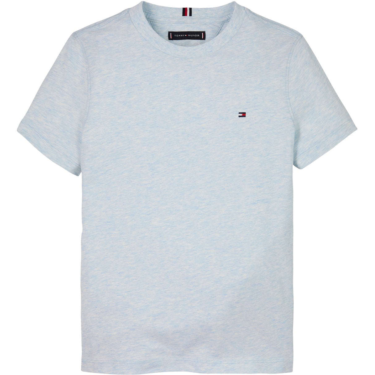 Tommy Hilfiger Breezy Blue Heather Essential Cotton Reg T-Shirt