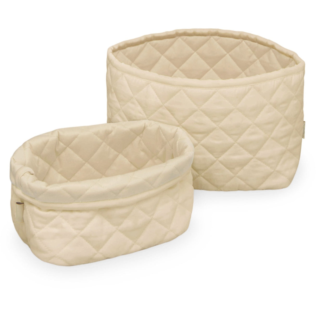 Cam Cam Copenhagen Praline Quilted Storage Basket 2-Pack