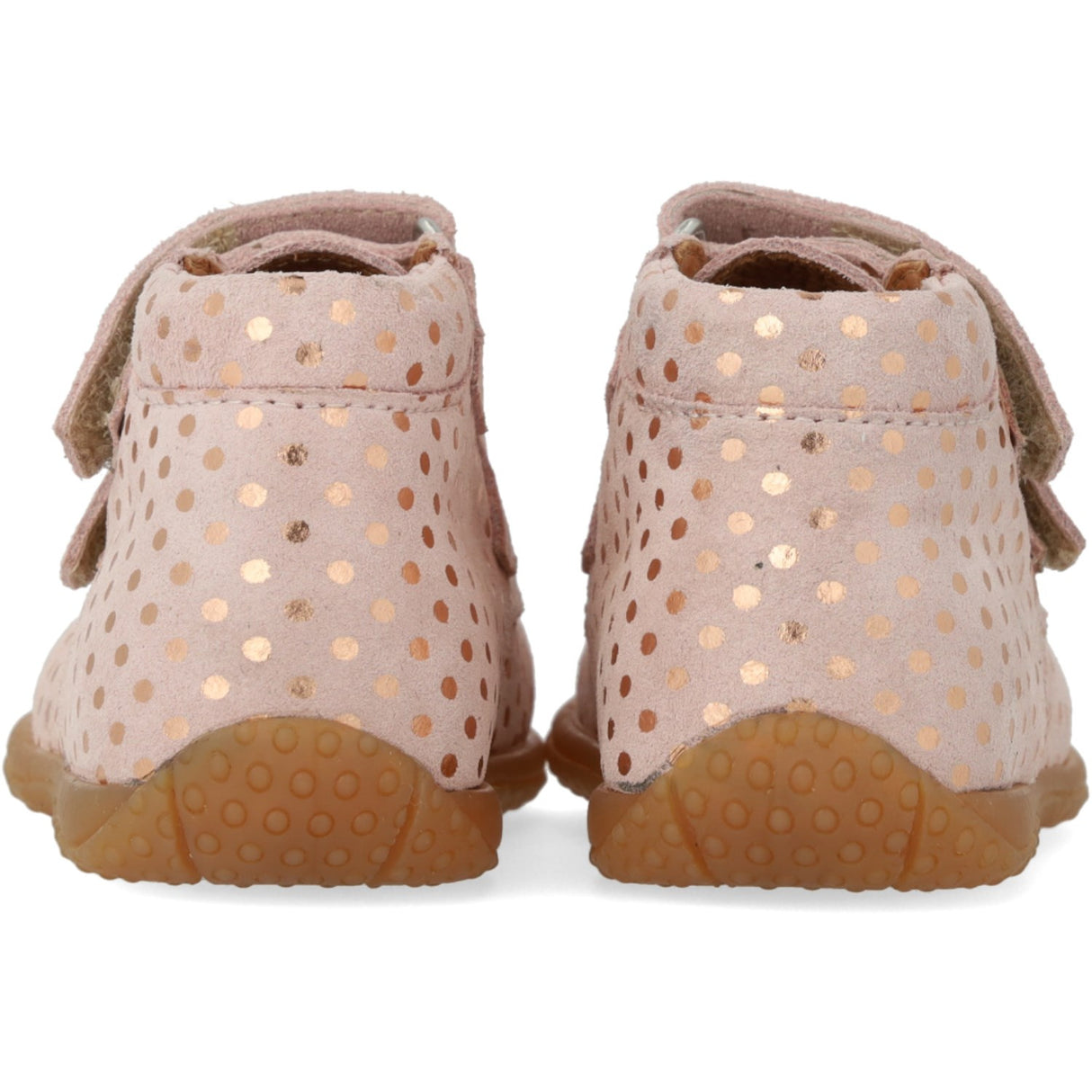 Angulus Rose Copper Dots Child's First Shoe