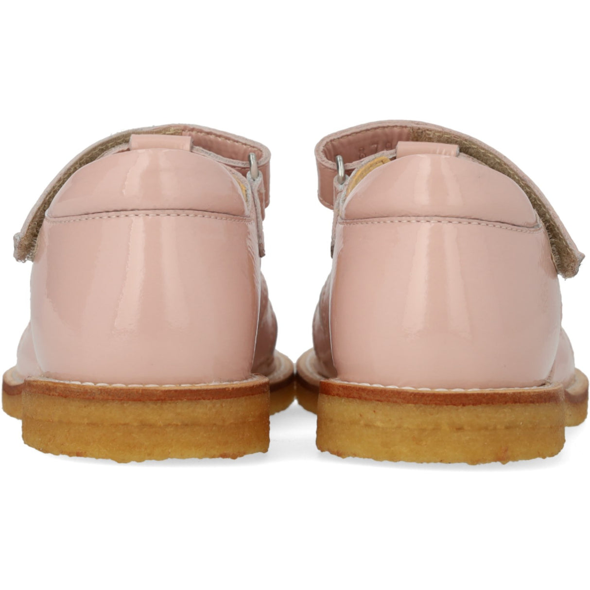 Angulus Rosebud/Rosebud Glitter Sandal with Drop Detail in Sparkling Glitter