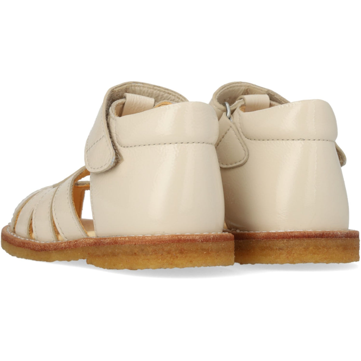 Angulus Buttermilk Beginner Hjertesandal Med Velcro Closure