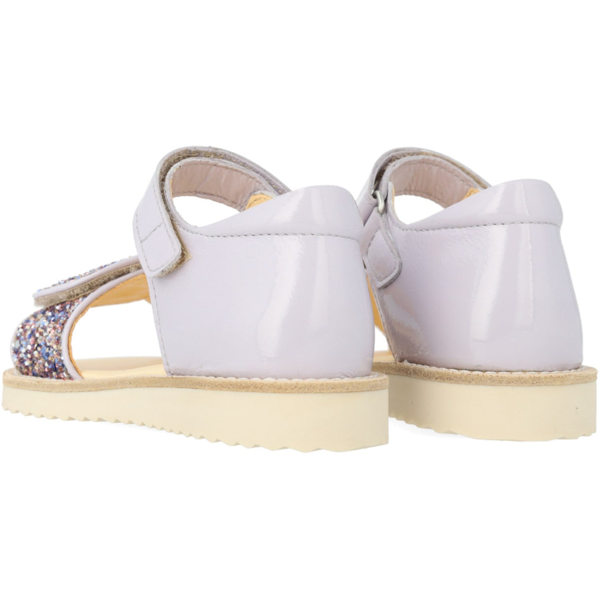 Angulus Lilac/Pastel Multi Glitter Laksandal Med Funklende Glitterdetalje