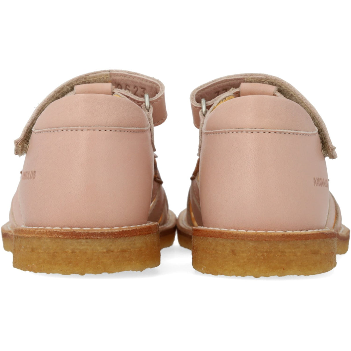 Angulus Rosebud/Clay/Lilac Colourblock Regnbuesandal Med Velcro