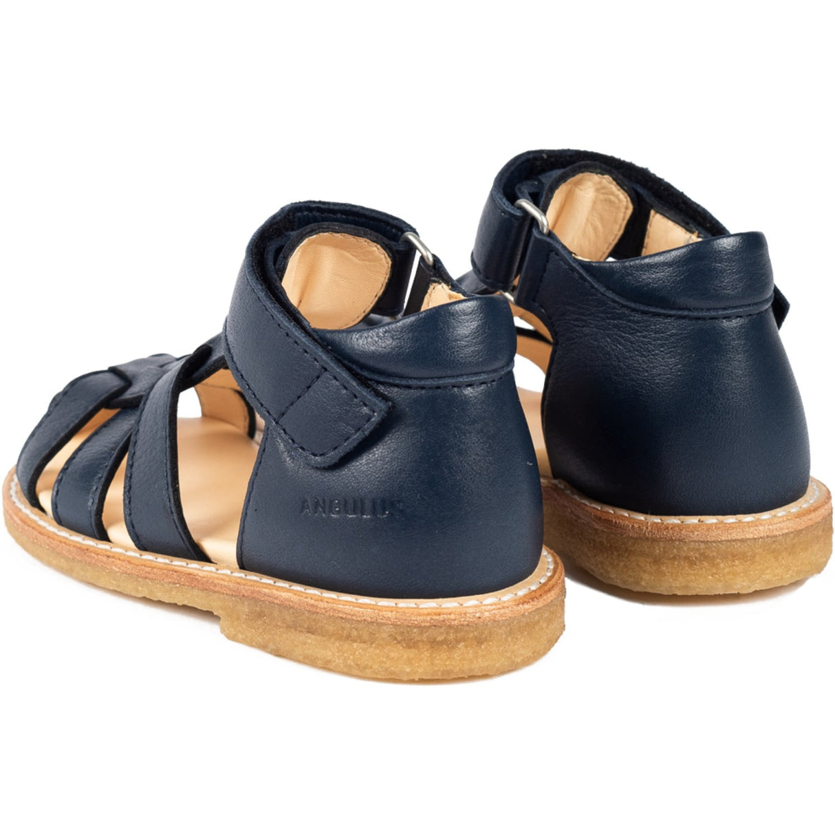 Angulus Navy Beginner Sandal Med Velcro Closure
