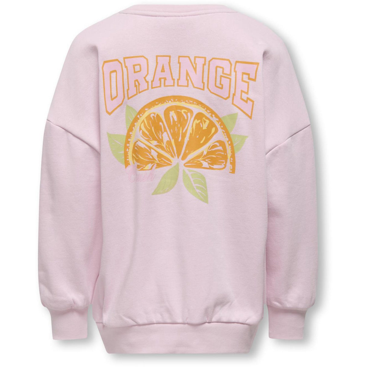 kids ONLY Roseate Spoonbill Orange Phoebe Life Printed Crew Sweatshirt