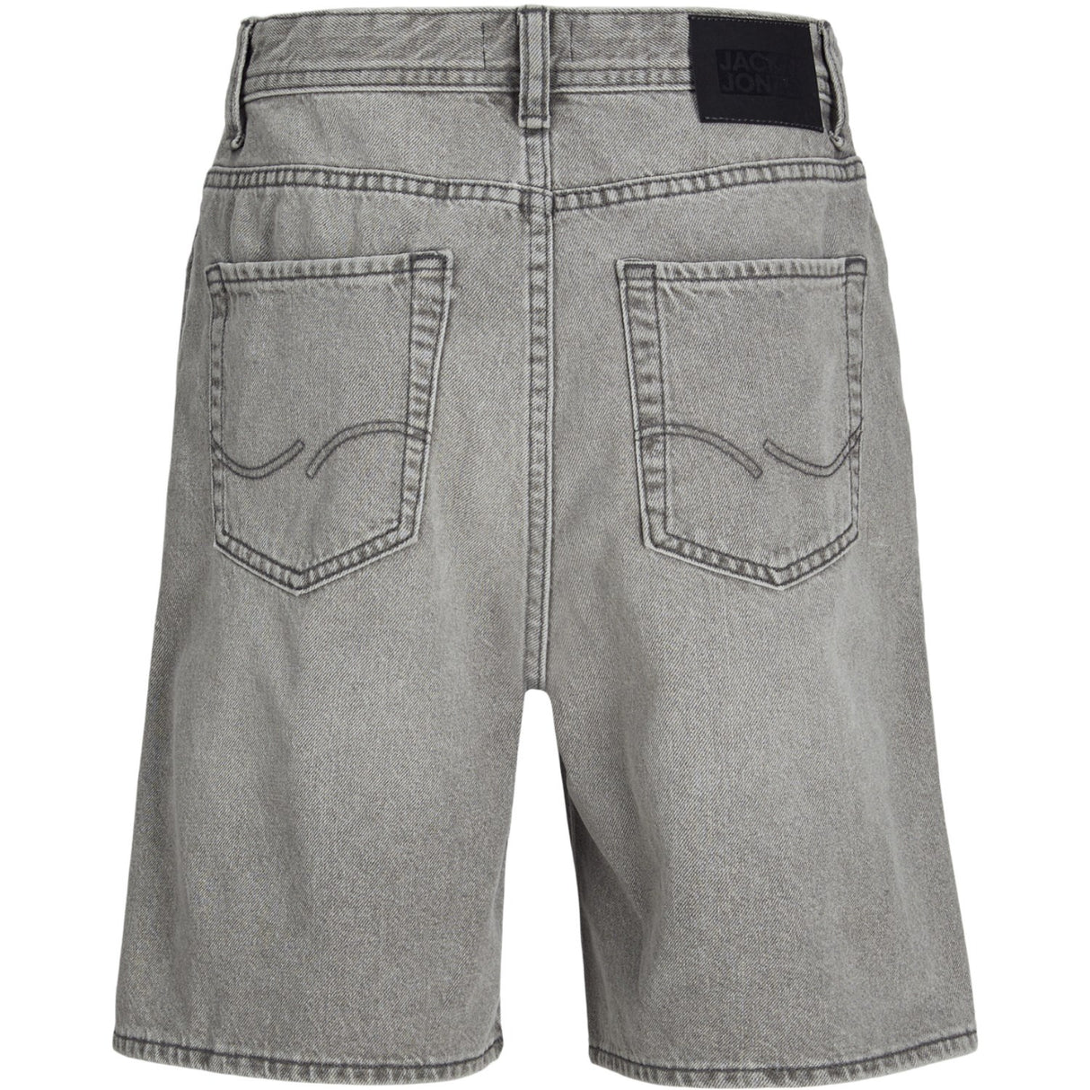 Jack & Jones Junior Grey Denim Tony Original Shorts Mf 928