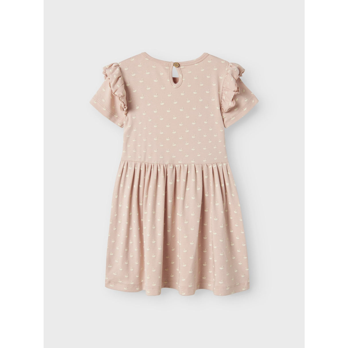 Lil'Atelier Peach Whip Swans Gayo Dress