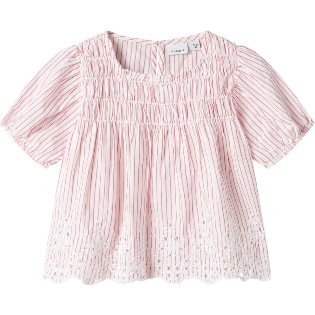 Name It Bright White Fesinne Top