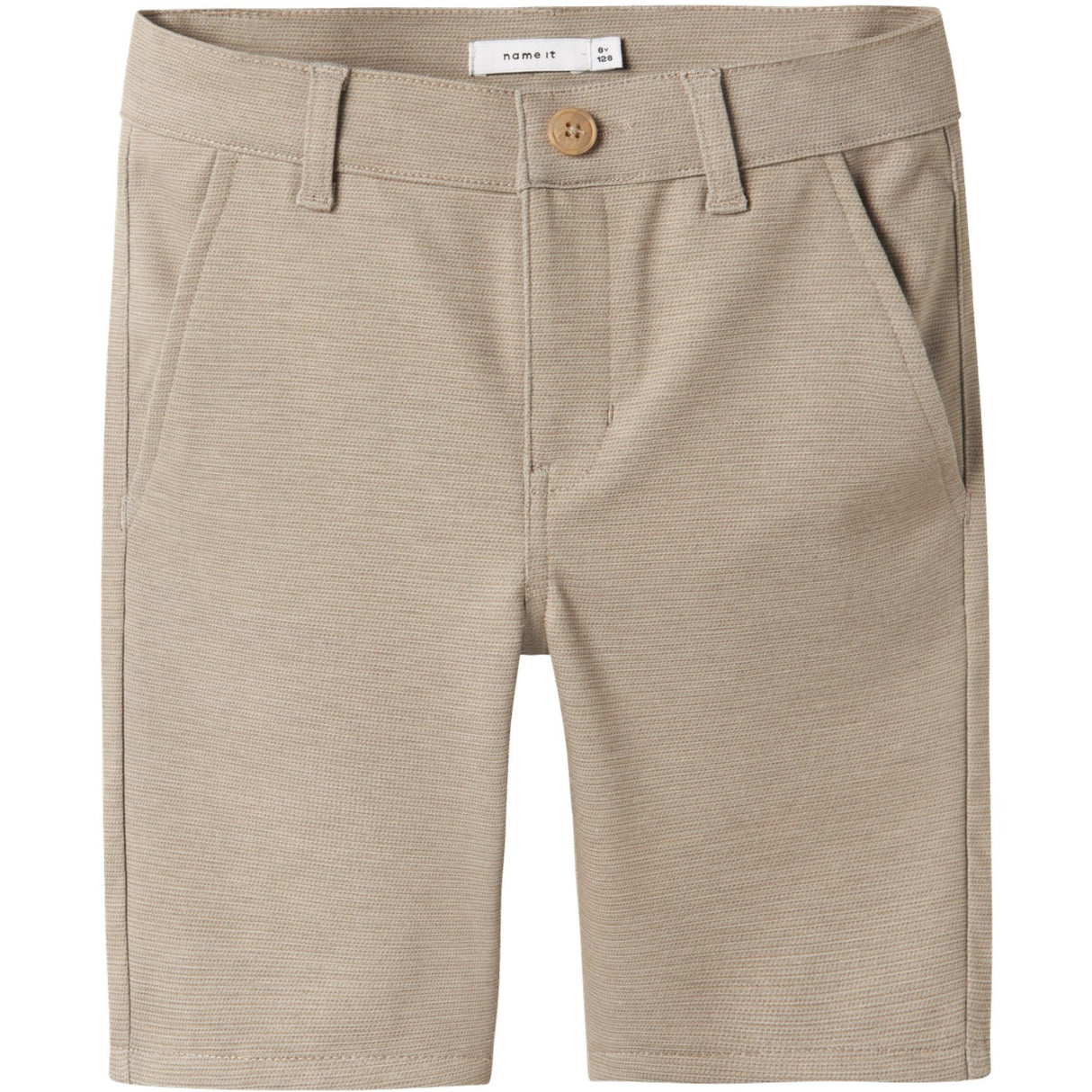 Name It Weathered Teak Pattern Silas Comfort Shorts