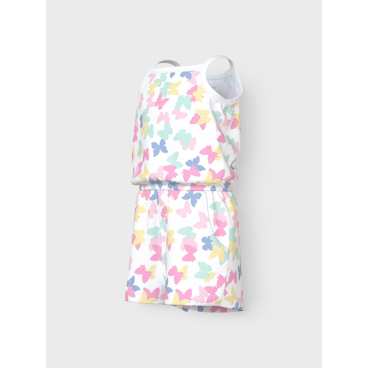 Name It Bright White Butterflies Vigga Strap Suit