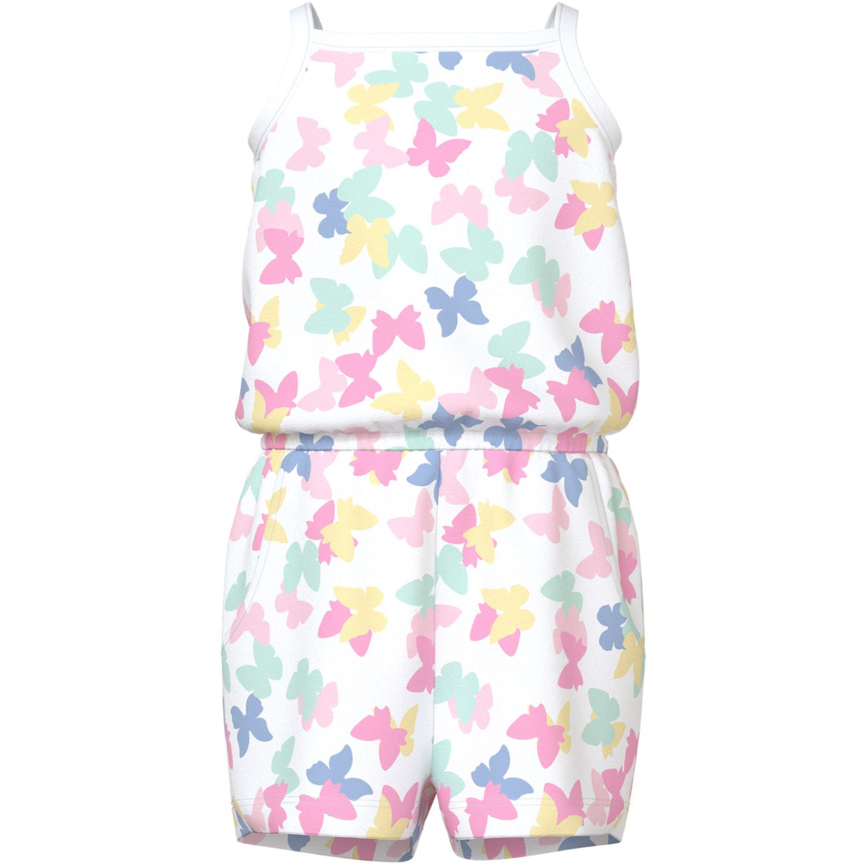 Name It Bright White Butterflies Vigga Strap Suit
