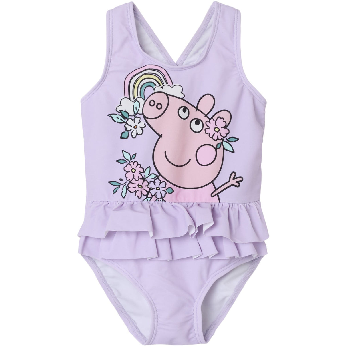 Name It Orchid Bloom Miri Peppa Pig Swimsuit