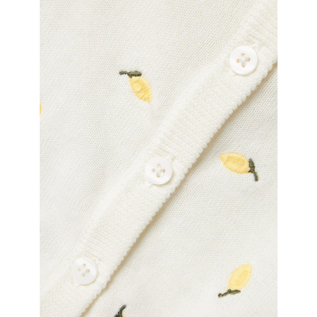 Name It Cloud Dancer Detrille Knit Cardigan