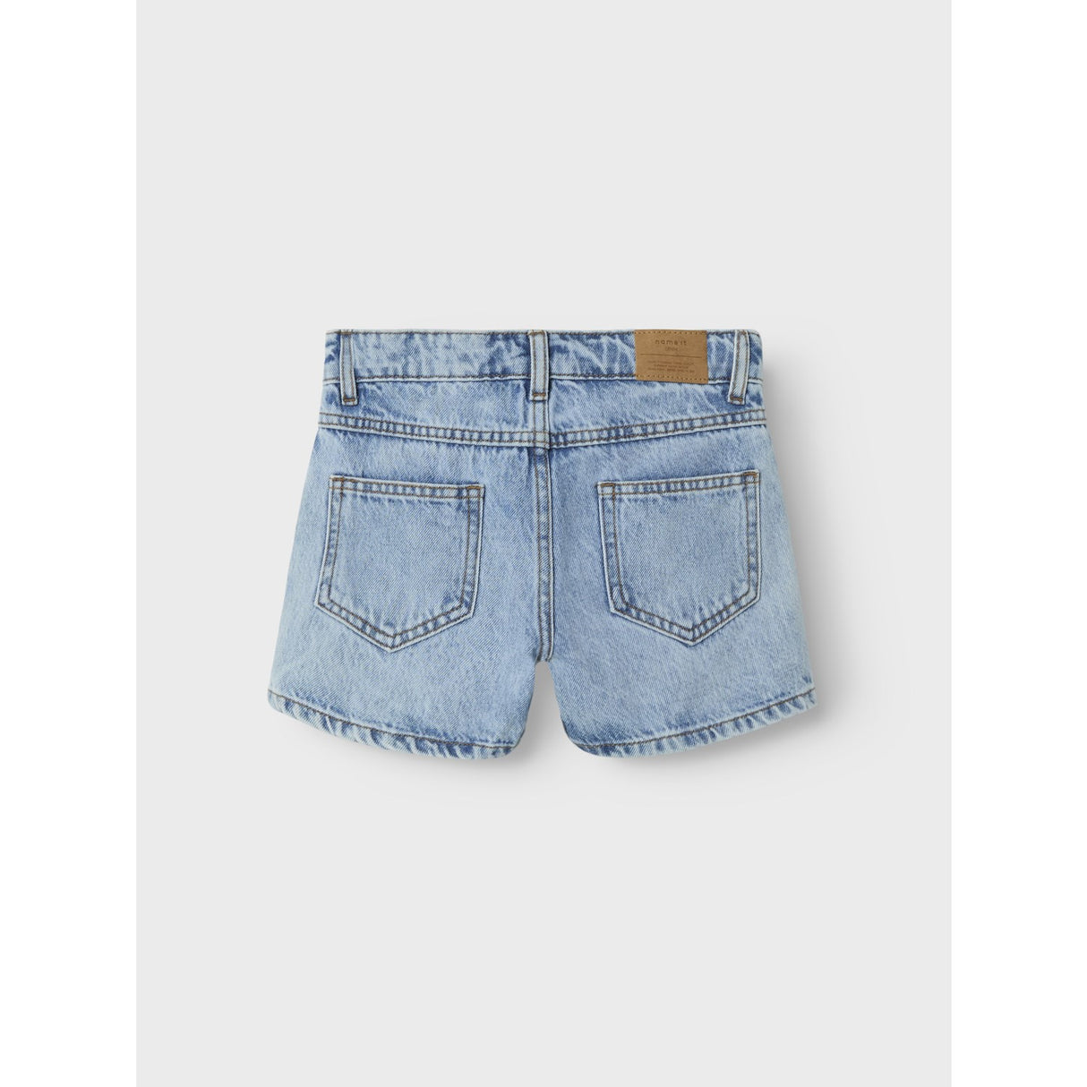 Name It Medium Blue Denim Rose Regular Denim Shorts Noos