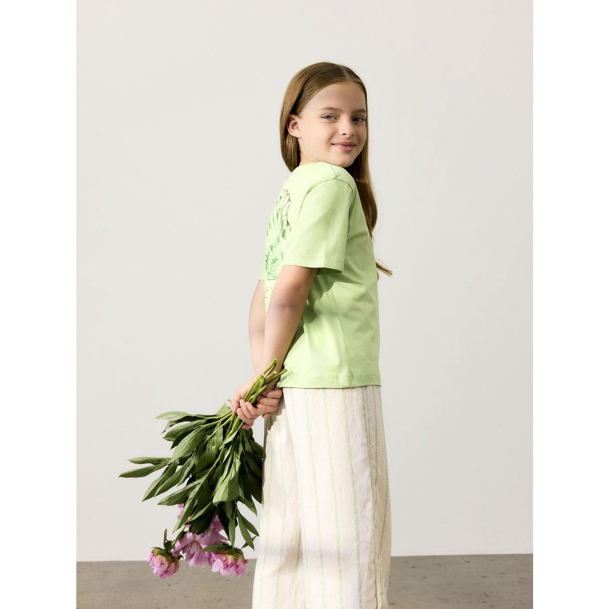 Name It Arcadian Green Fizteks Wide Pants