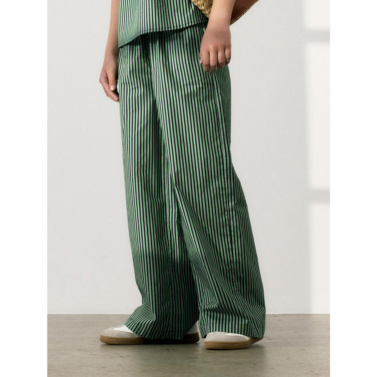 Name It Bright Green Filaura Wide Pants
