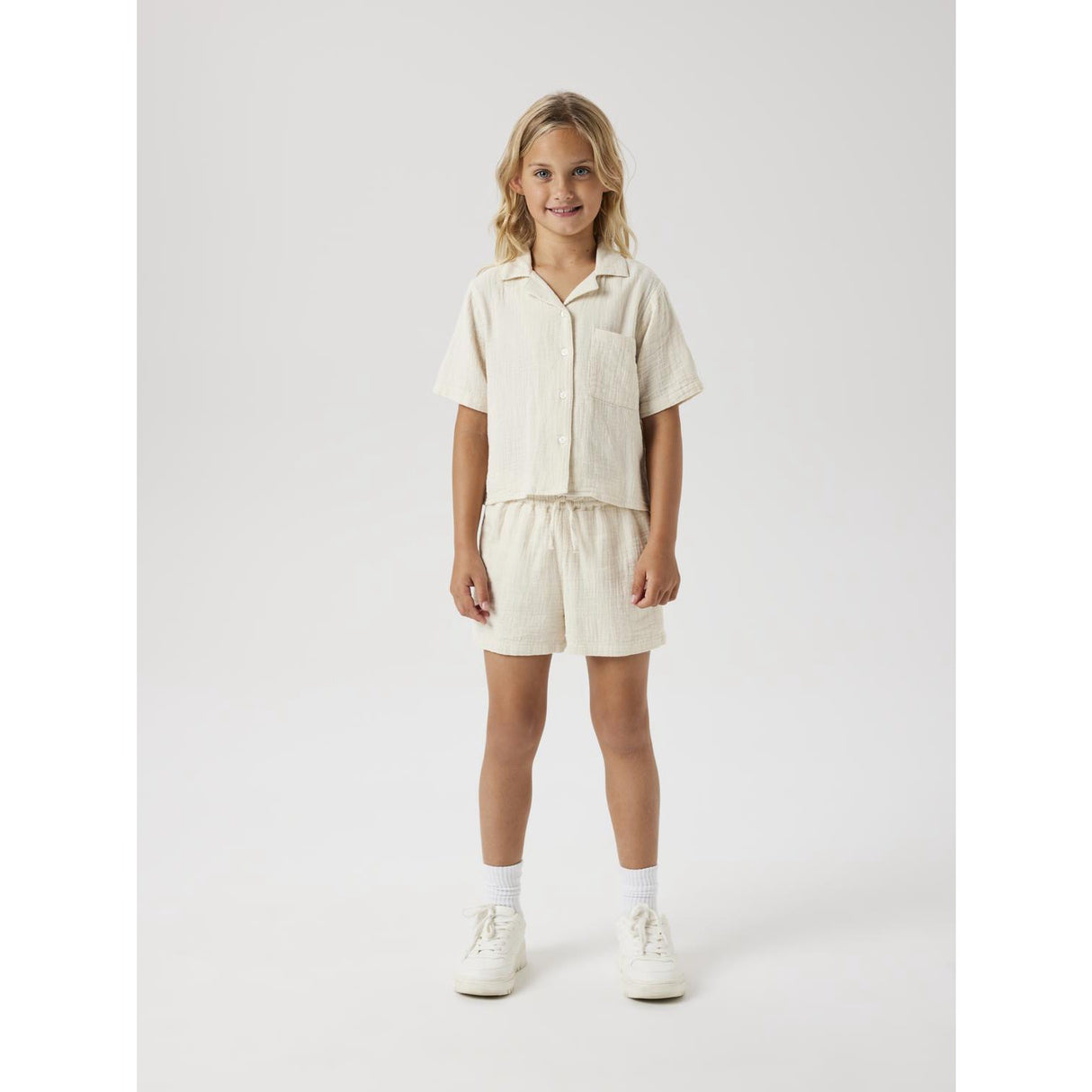 Name It Summer Sand Jasmin Short Shirt Noos