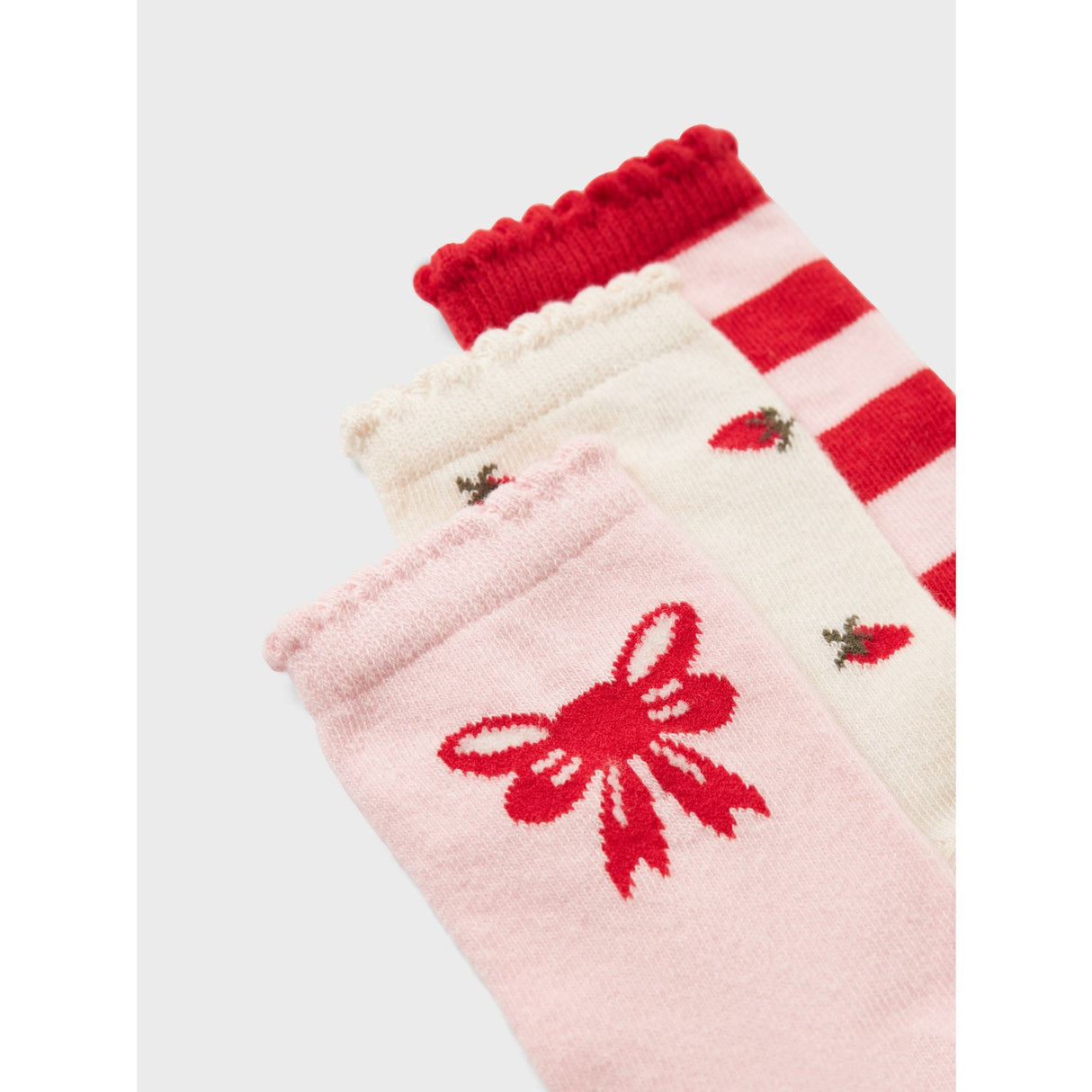 Name It Cloud Dancer Futti 3-Pack Socks