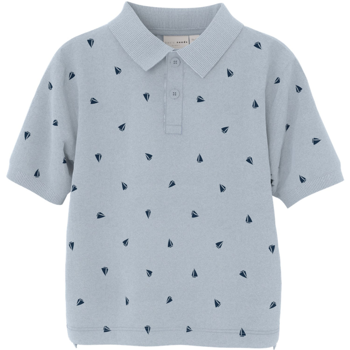 Name It Celestial Blue Boats Volo Regular Polo