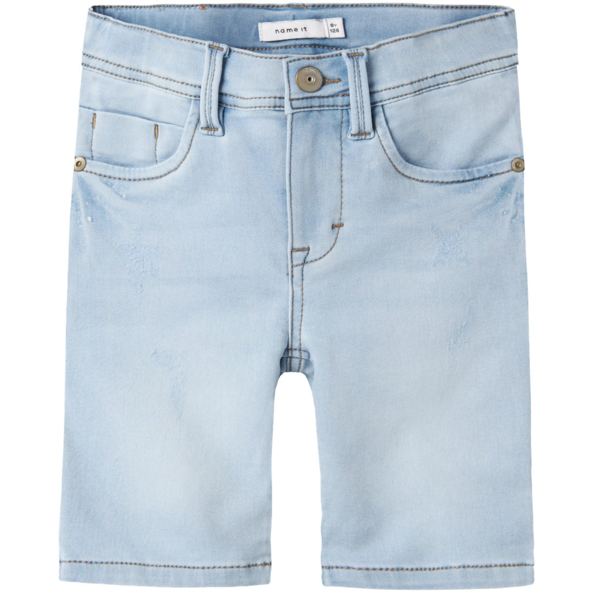 Name It Light Blue Denim Theo Denim Shorts Noos