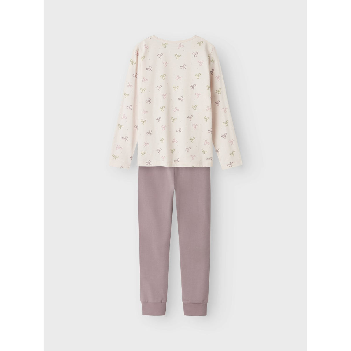 Name It Barely Pink Pajamas Barely Pink Bow Noos