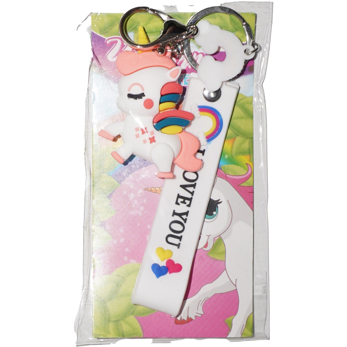 Pocket Money Unicorn Figure Key Ring
