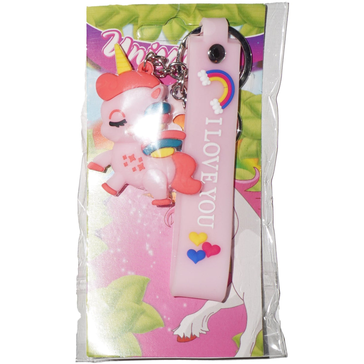 Pocket Money Unicorn Figure Key Ring