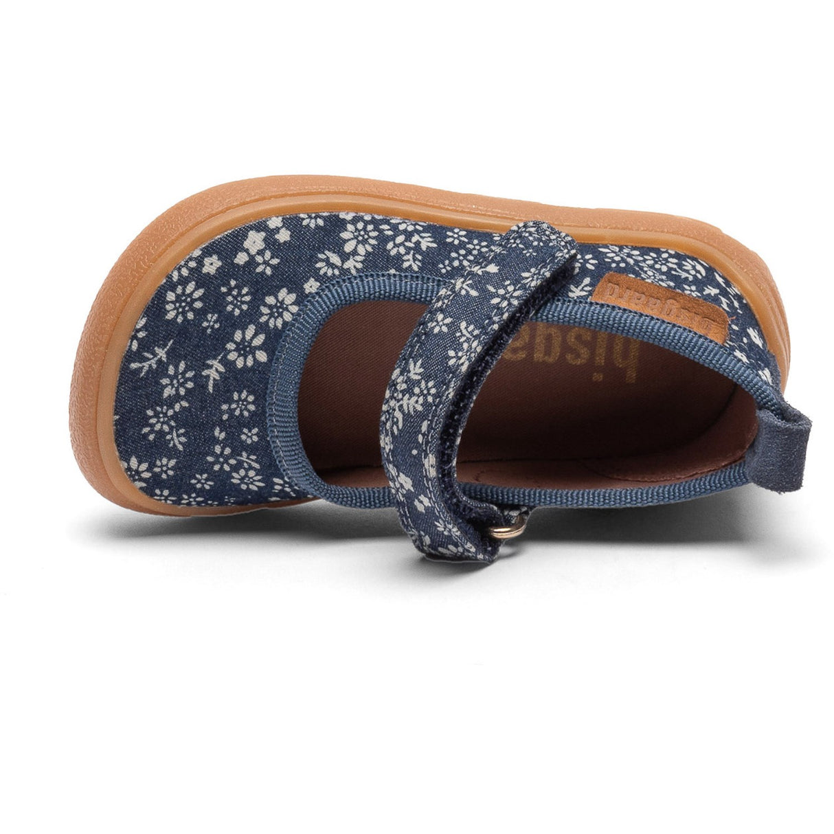 Bisgaard Wild Flower Blue Barefoot Ballet Home Shoe