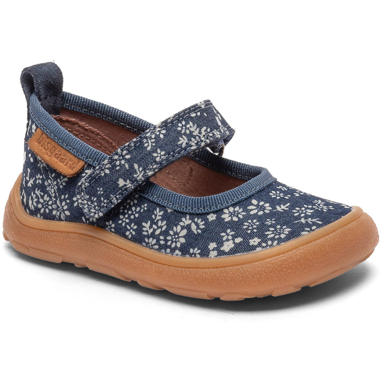Bisgaard Wild Flower Blue Barefoot Ballet Home Shoe
