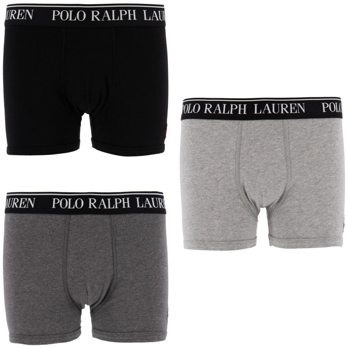 Polo Ralph Lauren Andover Heather Cotton Stretch 3 Pack Boxer/Brief