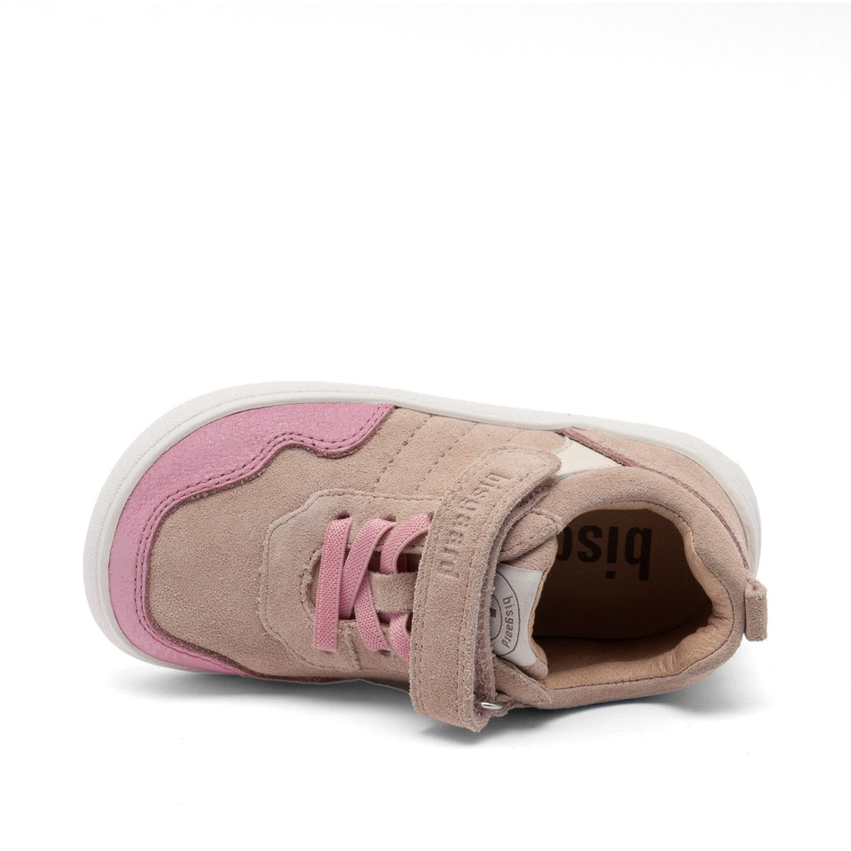 Bisgaard Dusty Rose Barefoot Baloo Velcro Shoe