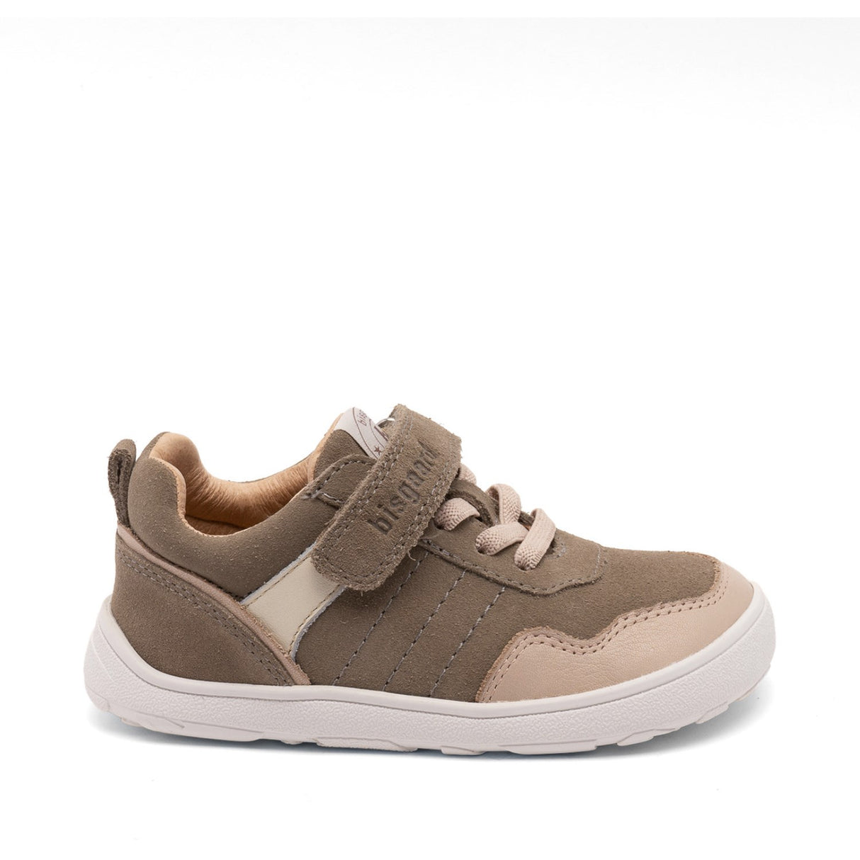 Bisgaard Khaki Barefoot Baloo Velcro Shoe