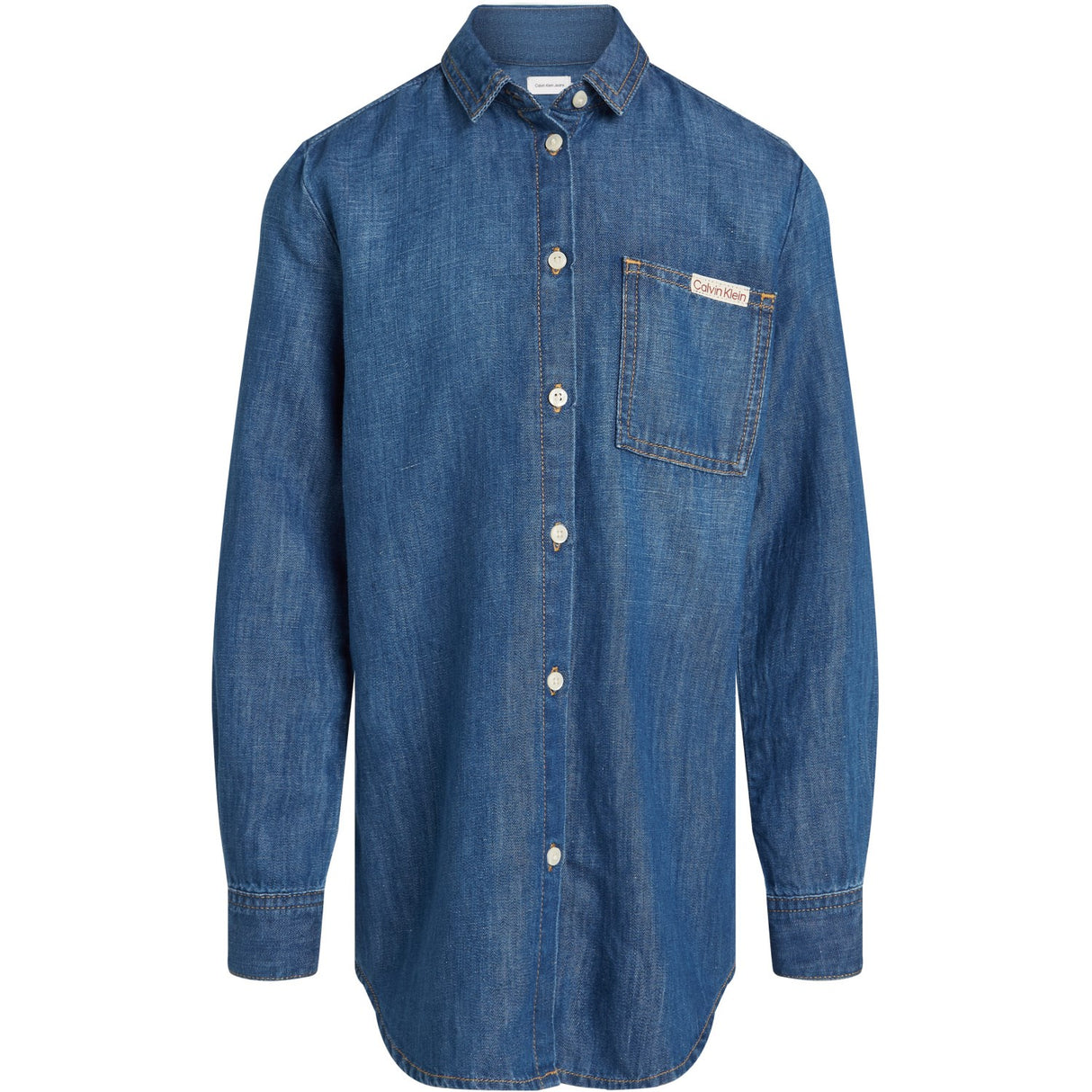 Calvin Klein Mid Serenity Denim Lw Mid Serenity Shirt