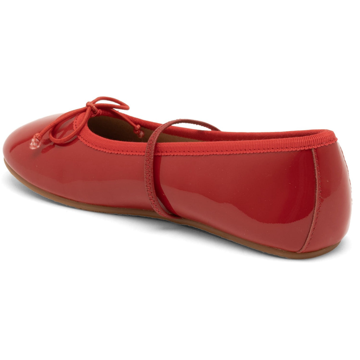 Bisgaard Red Patent Palma Ballerina