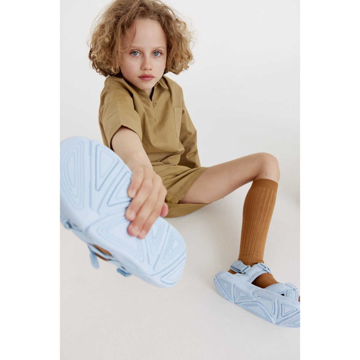 Bisgaard Baby Blue Louis Sandal