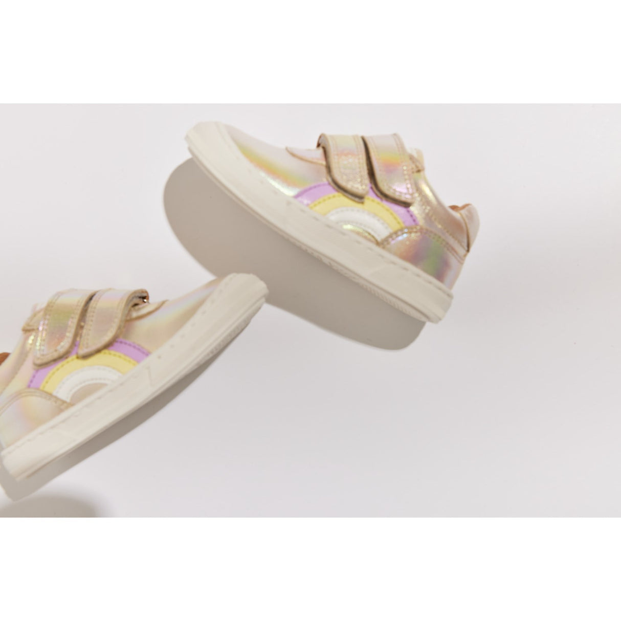 Bisgaard Galaxy Rainbow Low Velcro Shoe