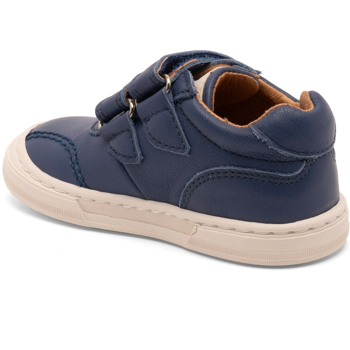 Bisgaard Deep Blue Rainbow Low Velcro Shoe