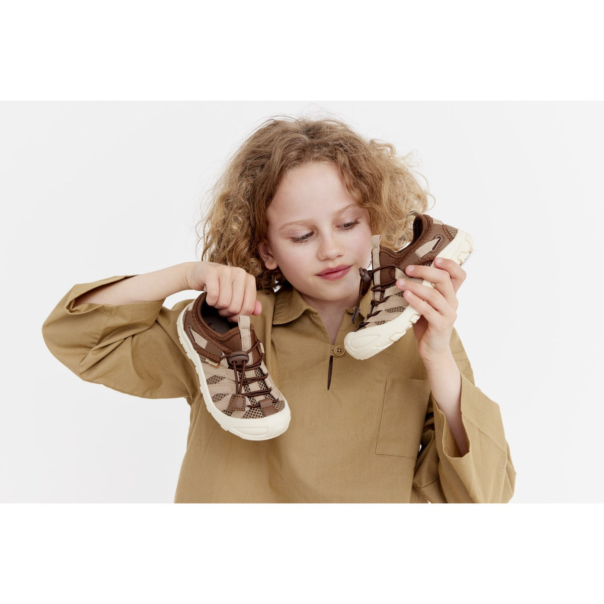 Bisgaard Cocao Zion Lace Shoe