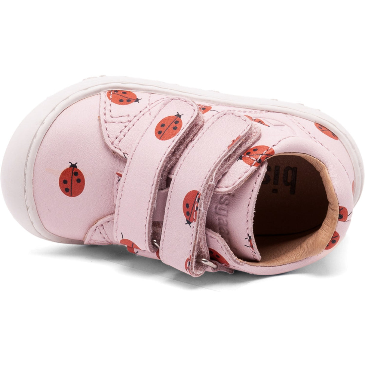 Bisgaard Lady Bugs Barefoot Hale V First Step Shoe