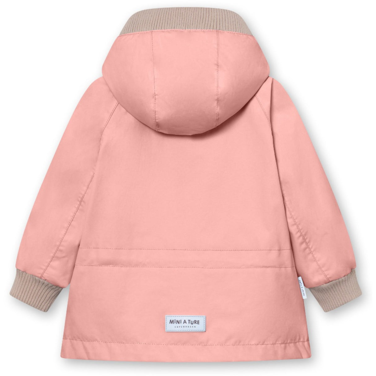 Mini A ture Rose Tan Wally Fleece Lined Spring Jacket. GRS