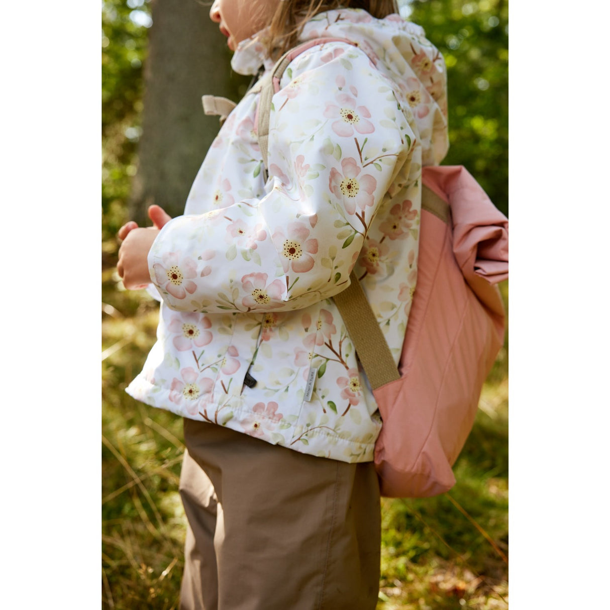 Mini A ture Sakura Spring Wiami Fleece Lined Printed Spring Jacket. GRS
