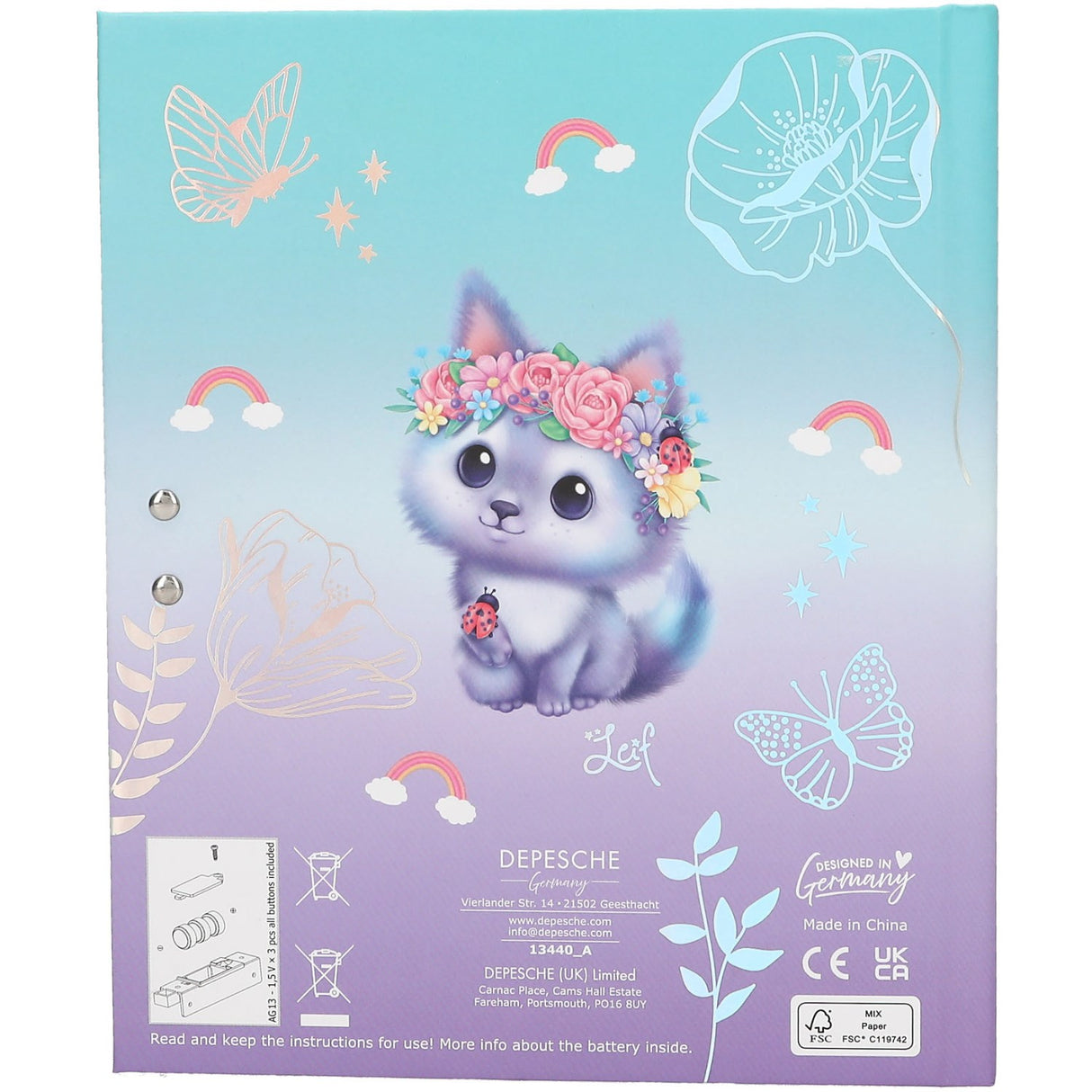 Ylvi null Diary With Kode And Light