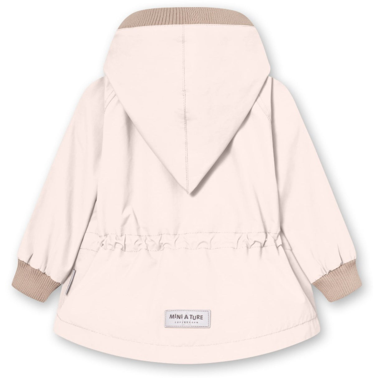 Mini A ture Silver Peony Wai Fleece Lined Spring Jacket. GRS