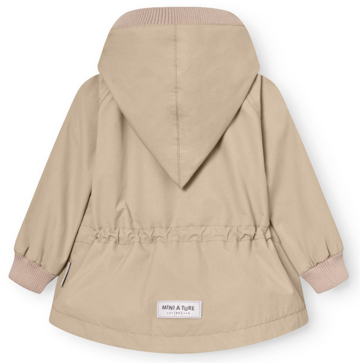 Mini A ture Sesame Wai Fleece Lined Spring Jacket. GRS