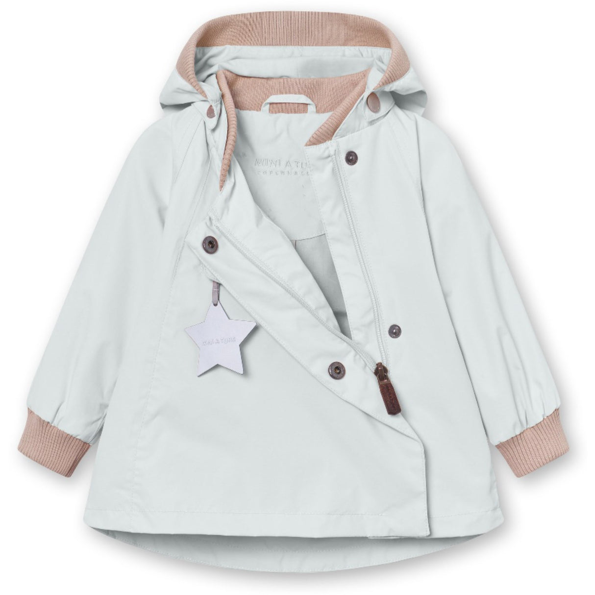 Mini A ture Blue Metal Wai Spring Jacket. GRS