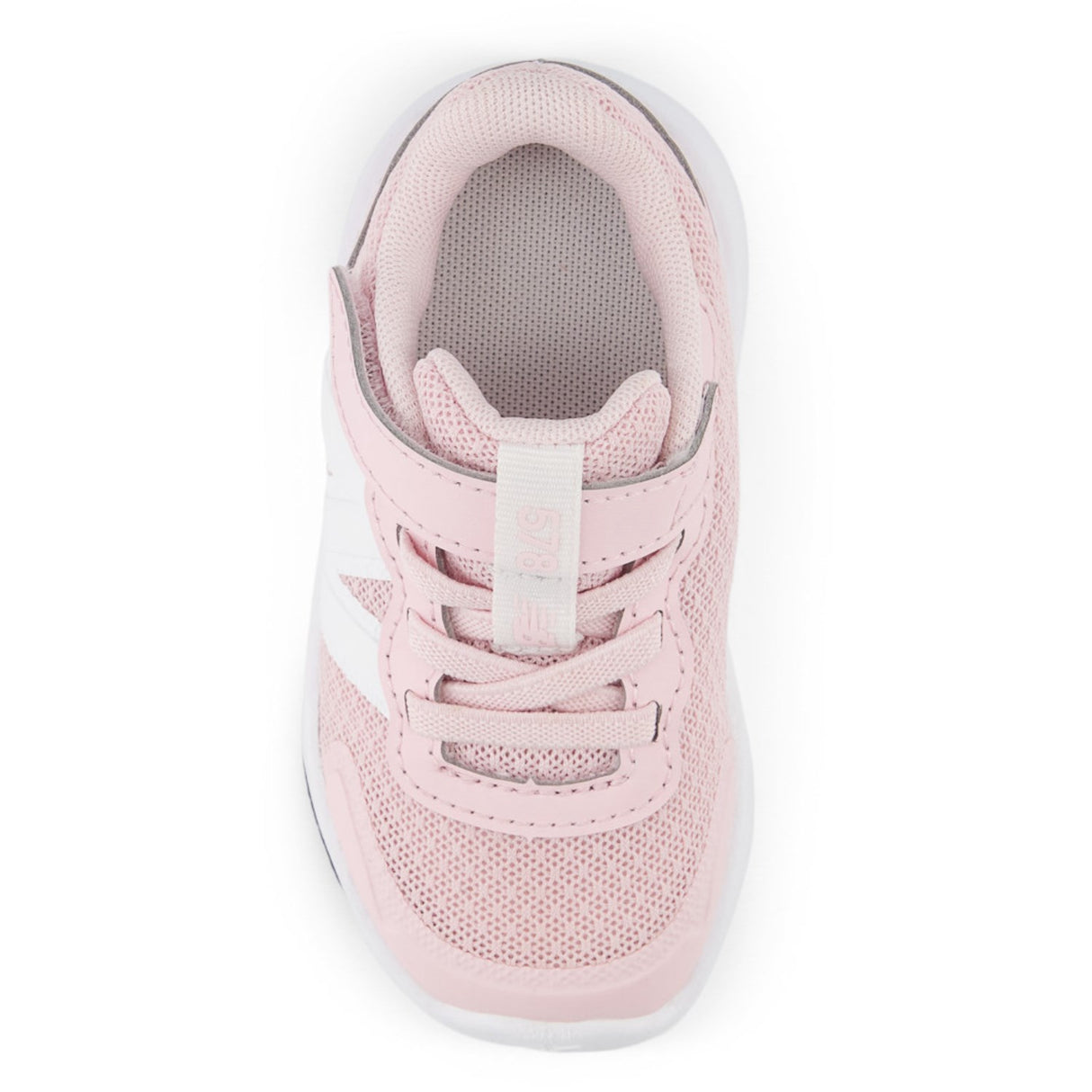 New Balance Rose Sugar New Balance FreshFoam 578 Kids Bungee Lace With Top Strap