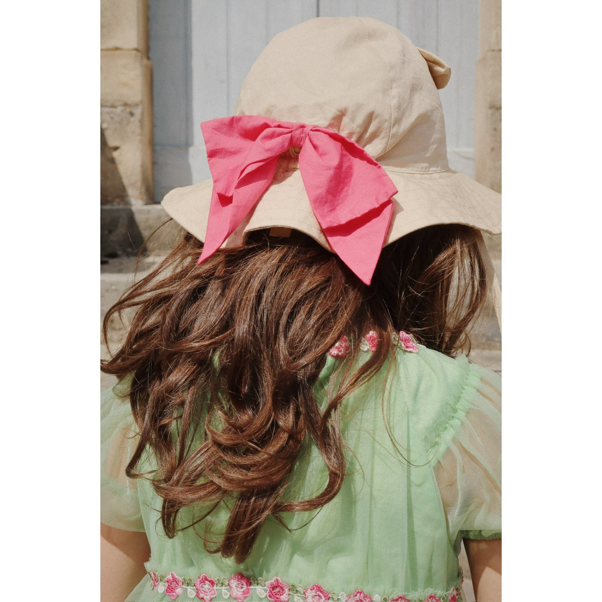 Konges Sløjd Creme Brulee Verbena Bow Kitty Sun hat