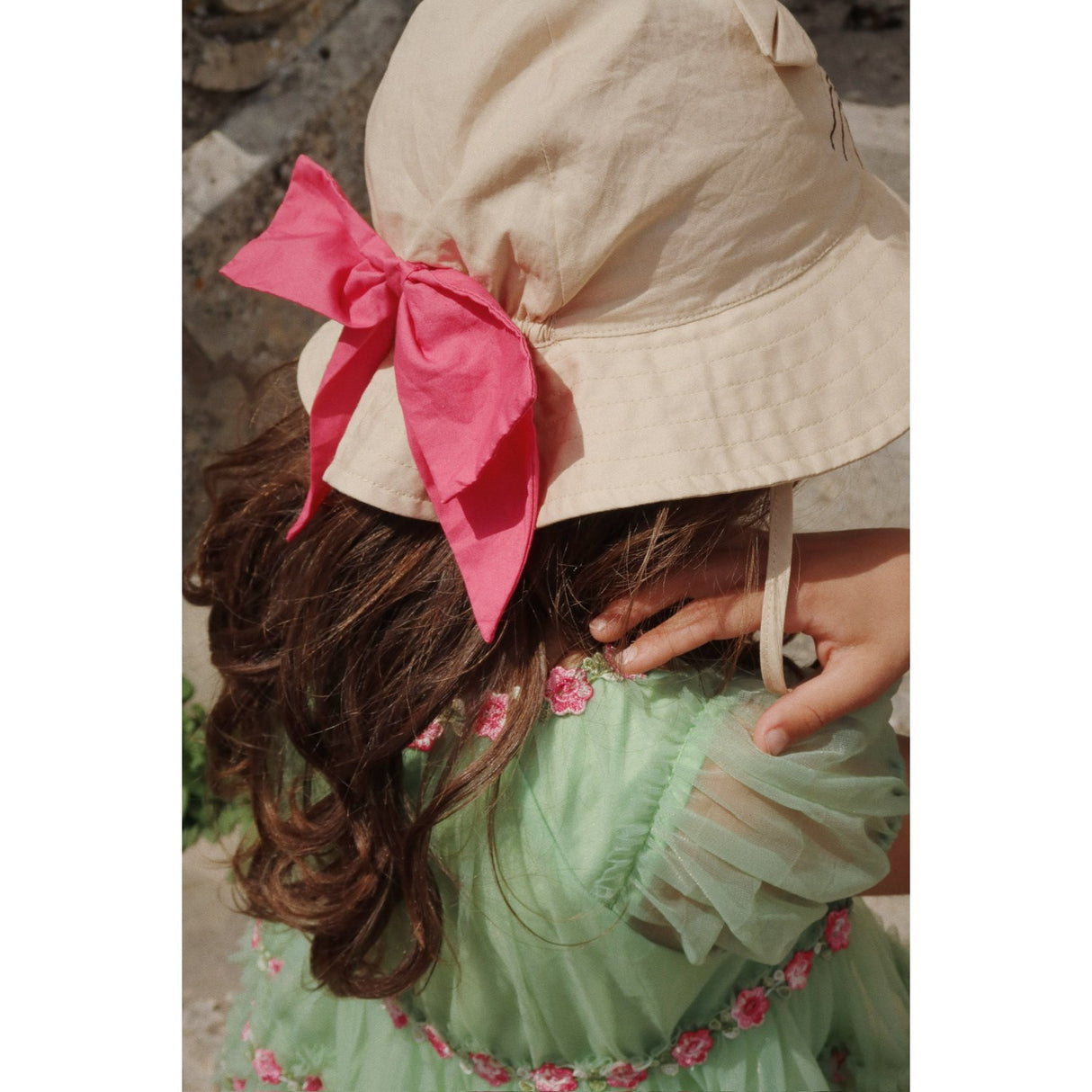 Konges Sløjd Creme Brulee Verbena Bow Kitty Sun hat