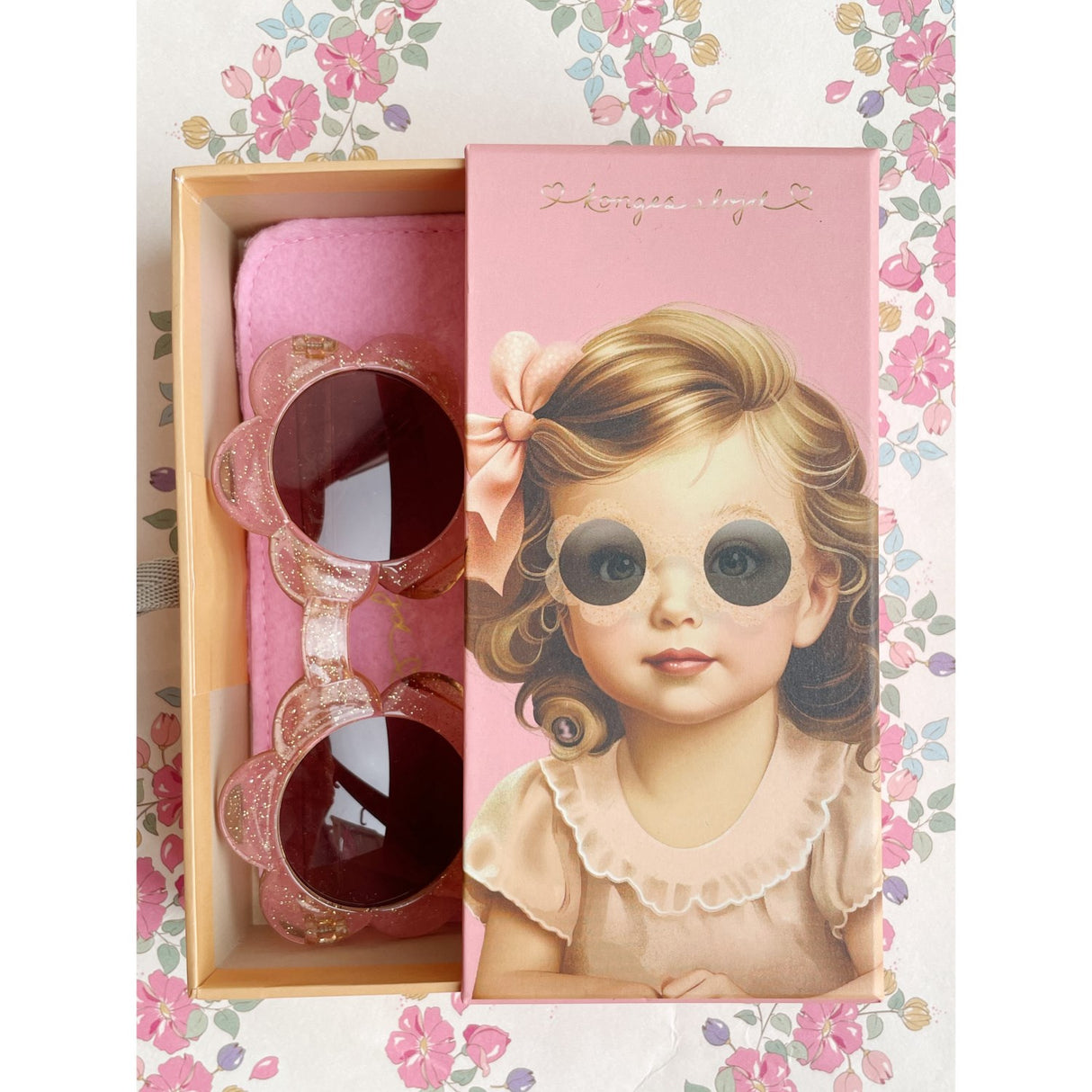 Konges Sløjd Glitter Mist Sunglasses Baby Flower