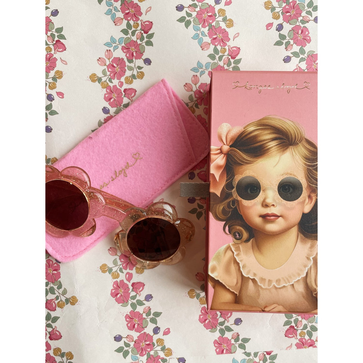 Konges Sløjd Glitter Mist Sunglasses Baby Flower